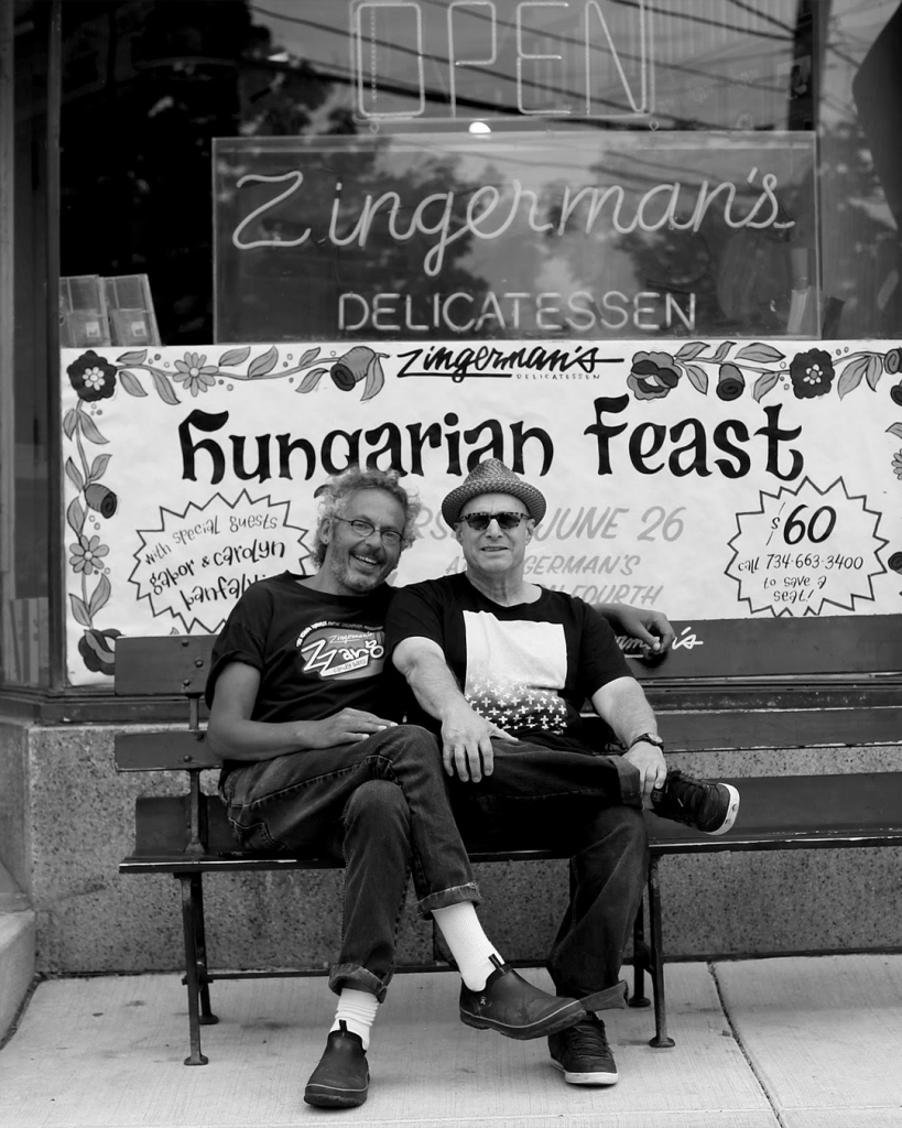 Ari and Paul at Hungarian Feast